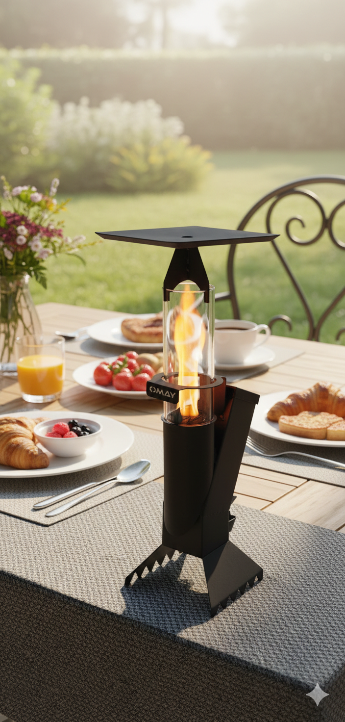 OMAY Pelet Soba - Dumansız Dekoratif Soba