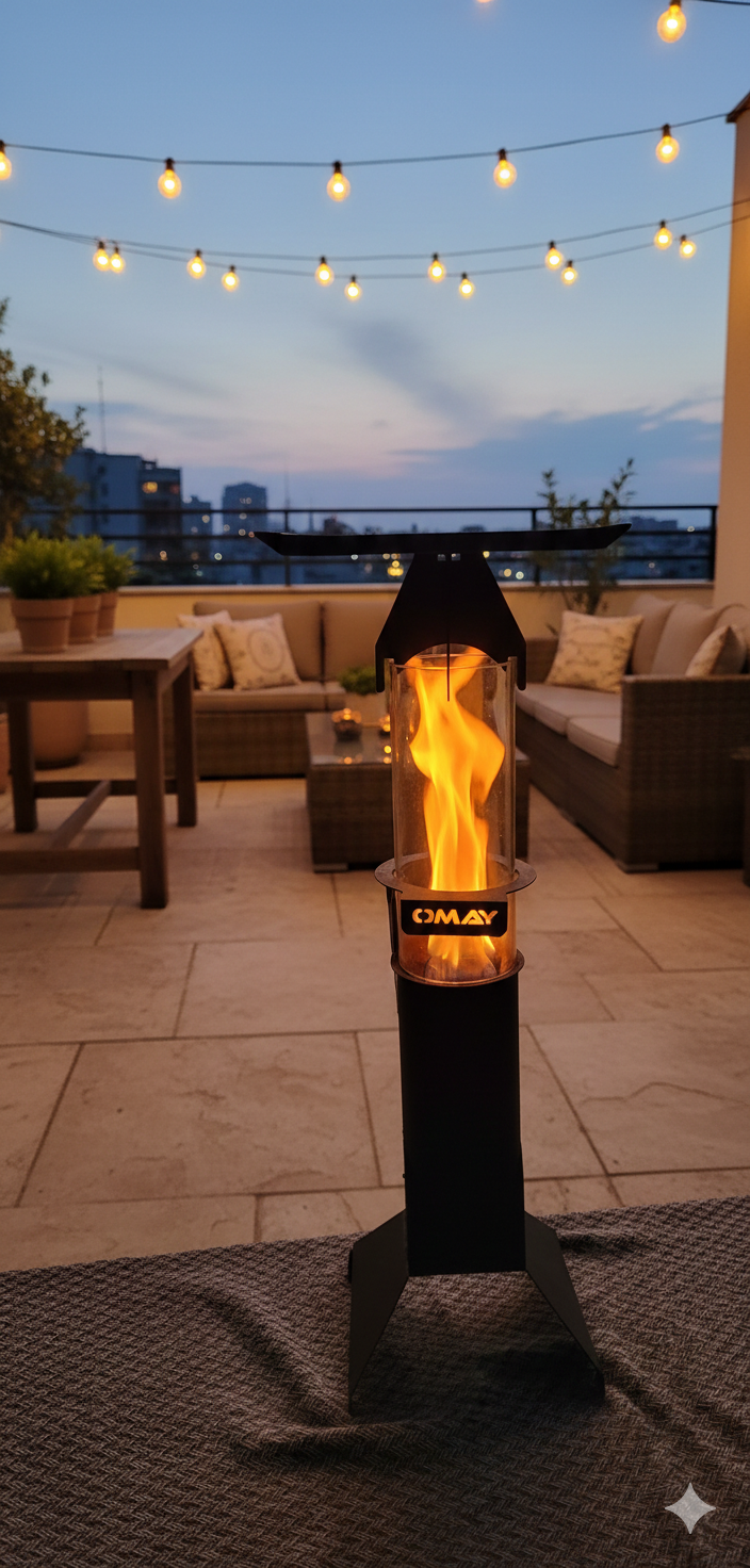 OMAY Pelet Soba - Dumansız Dekoratif Soba